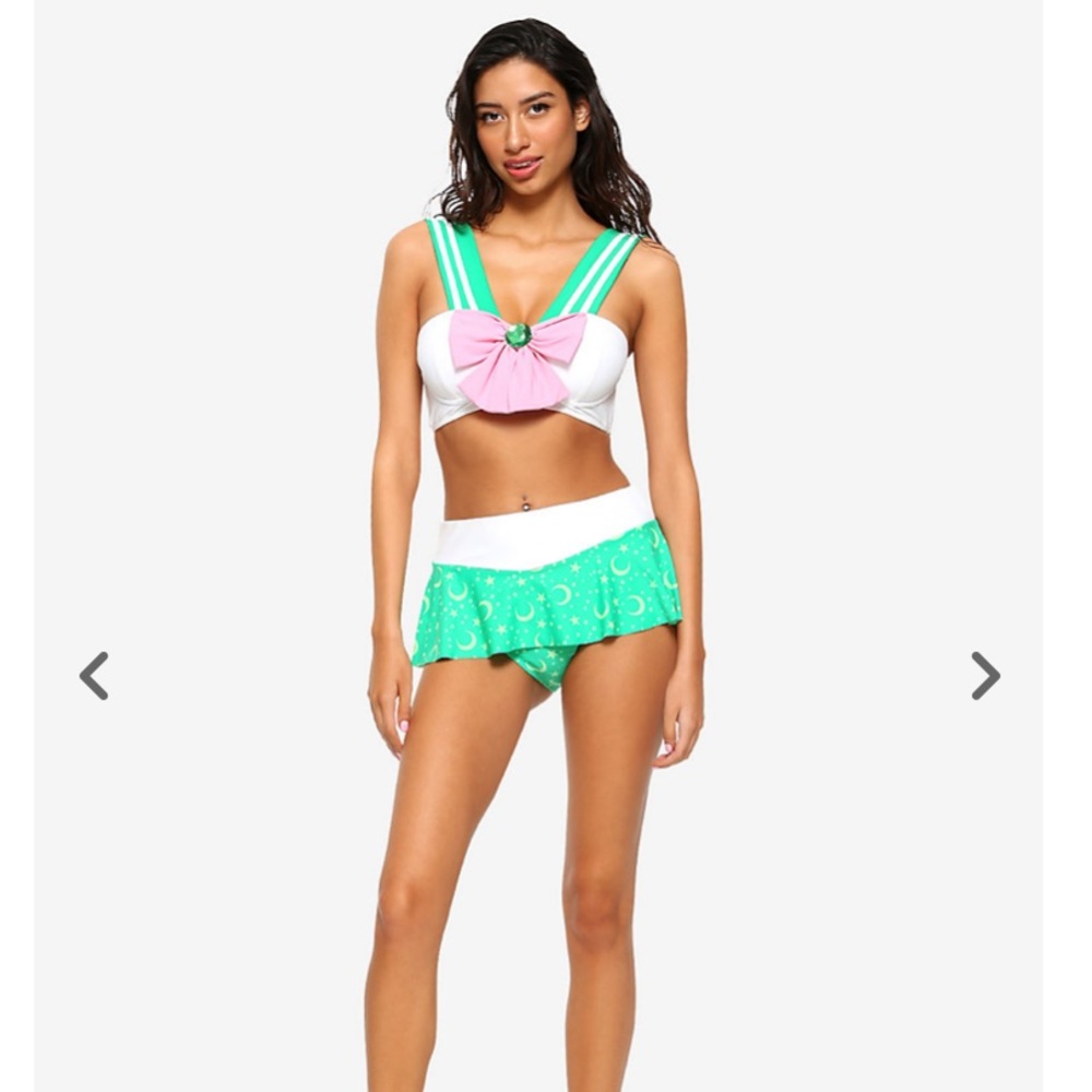 Hot Topic Sailor Jupiter Swim Set XL